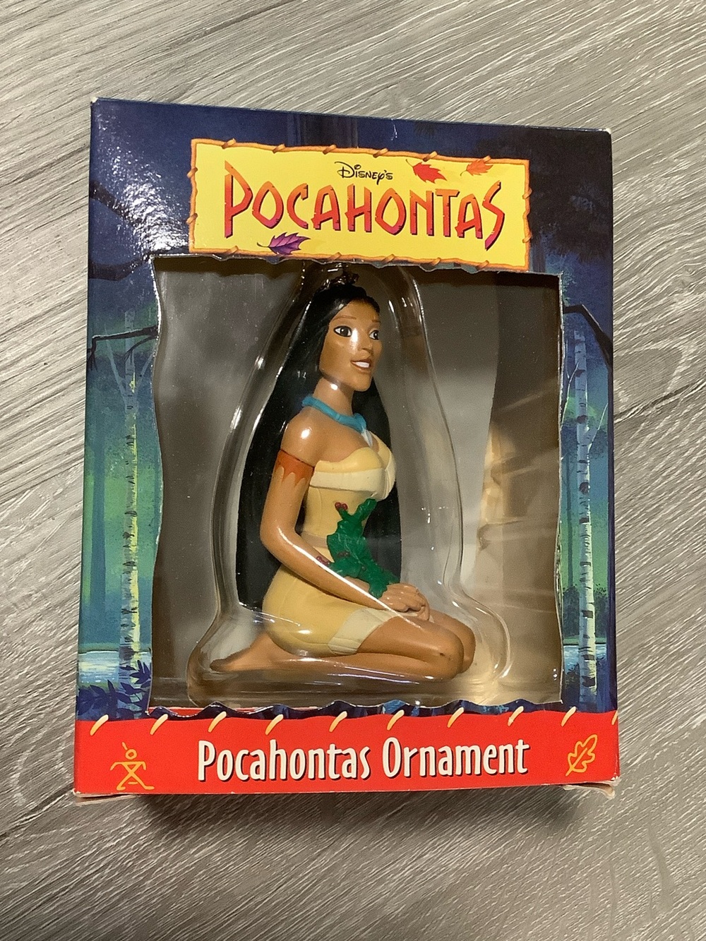 Vintage Pocahontas Christmas Tree Ornament